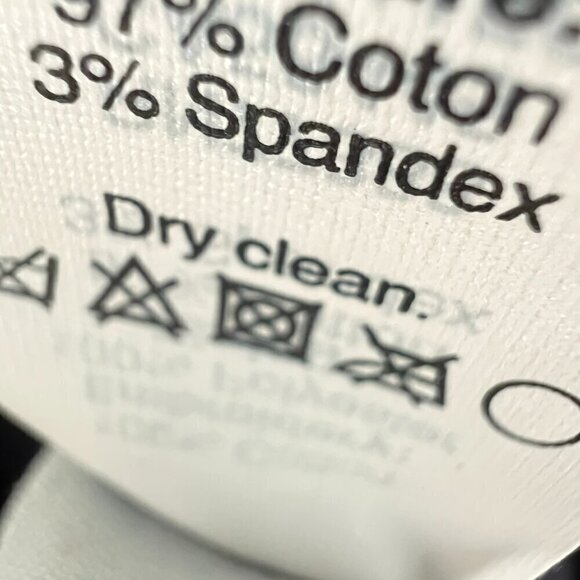 J Crew Skirt Womens SZ 00 Navy Blue No. 2 Pencil Mini Eyelet Lined Cotton Floral - Picture 15 of 16